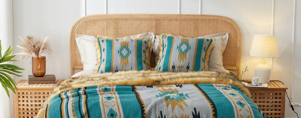 Introducing the Anifurry Aztec Faux Fur Pillow Cover