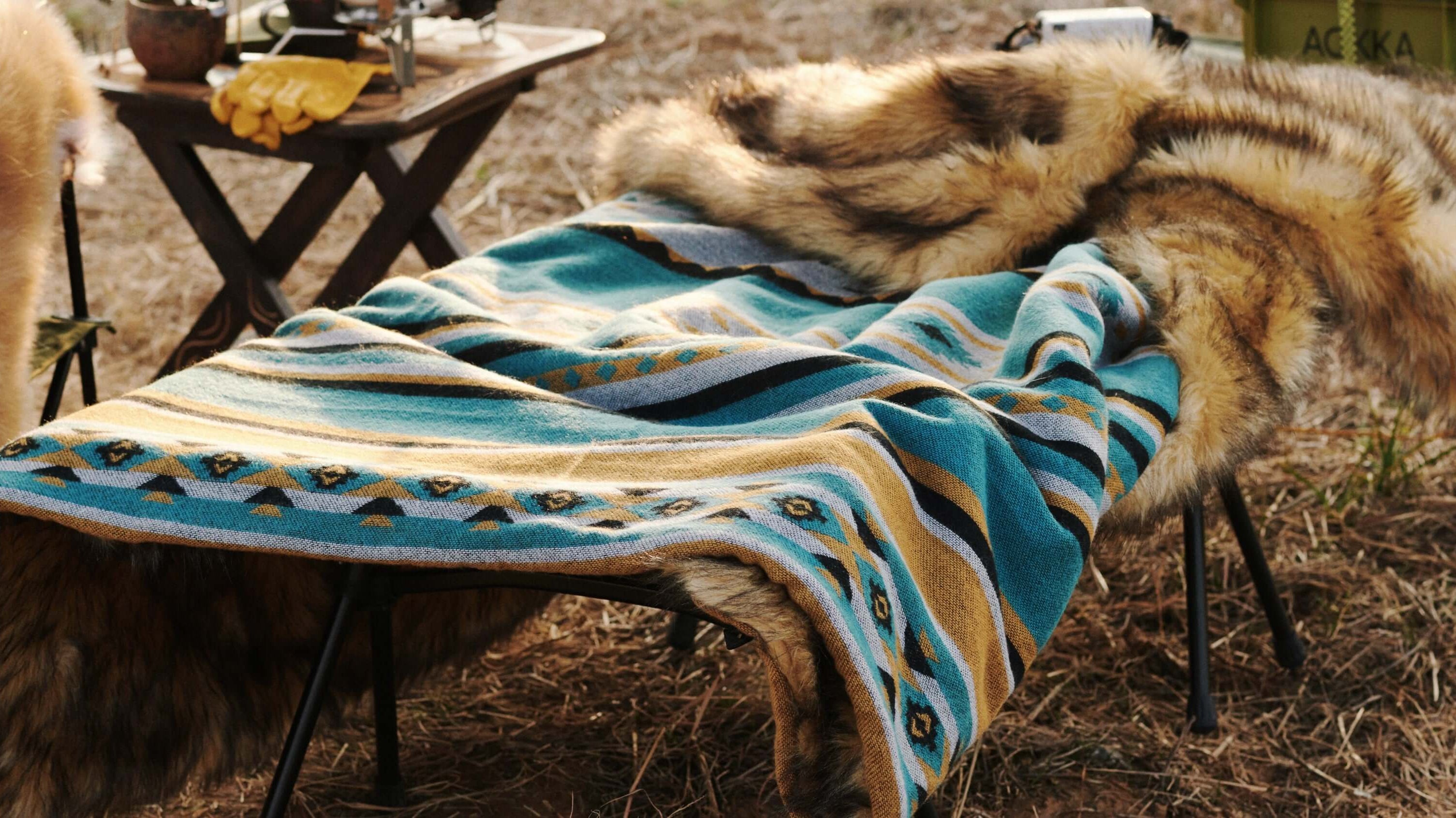 Anifurry | Aztec Faux Fur Blanket