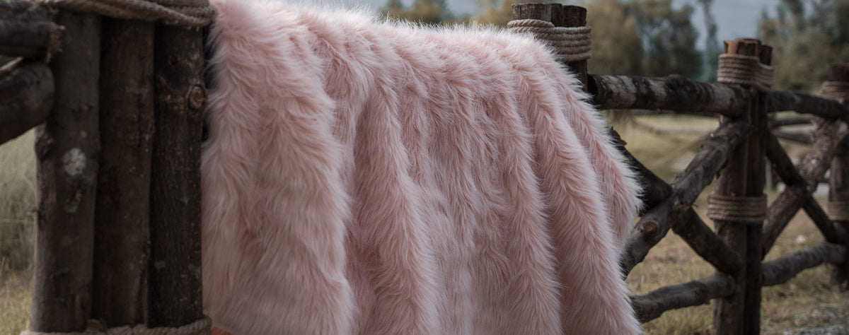faux fur blanket storage damage prevention