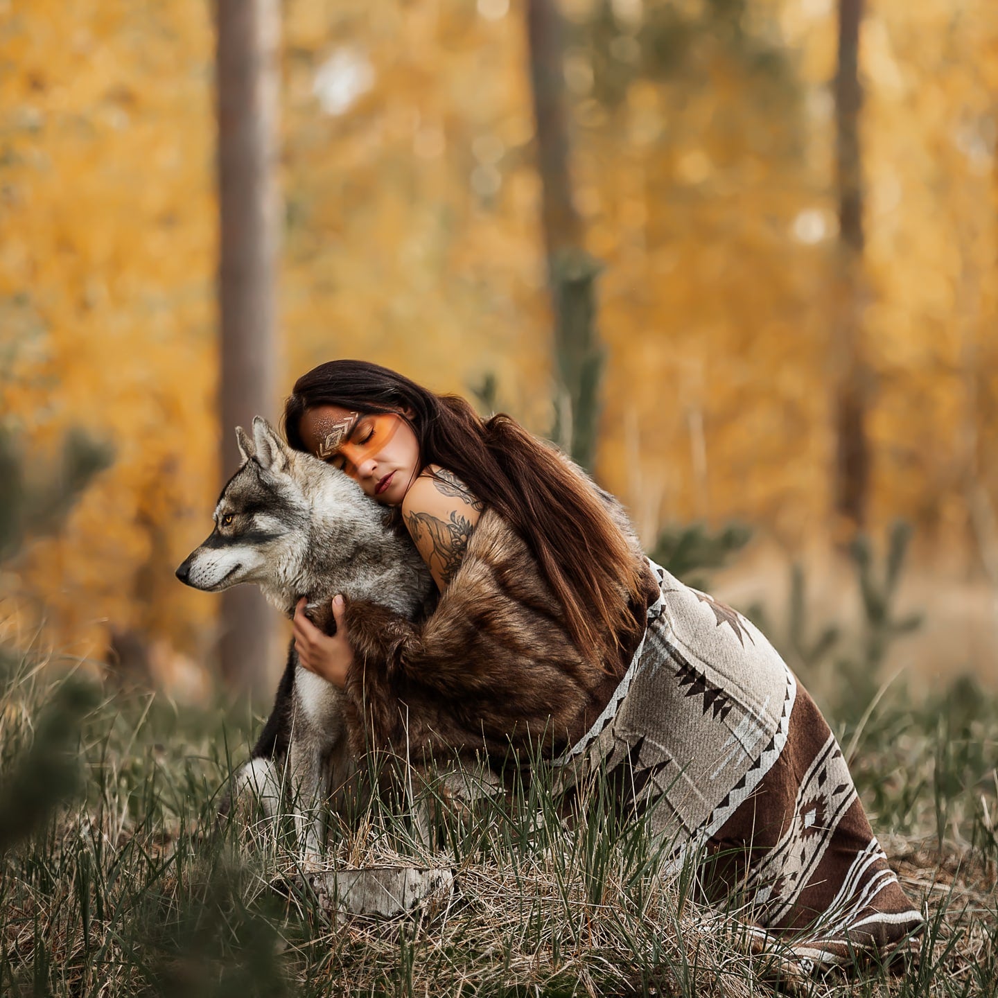 Mohave Faux Fur Knitted Blanket - Goz – Anifurry