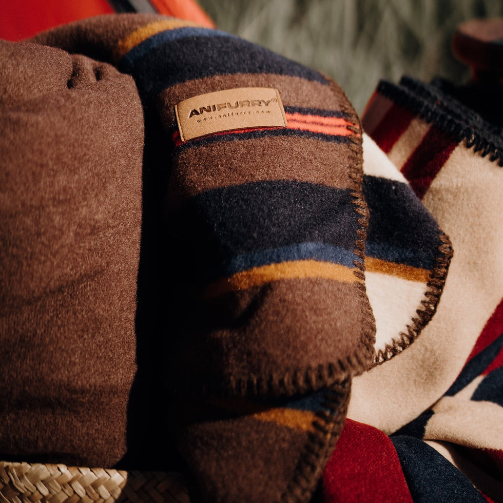 Thunderbird Merino Wool Blanket Anifurry