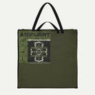 Anifurry Green Outdoor Picnic Blanket With Tote 