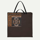 Brown outdoor picnic tote bag with an 'ANIFURRY' branding on it