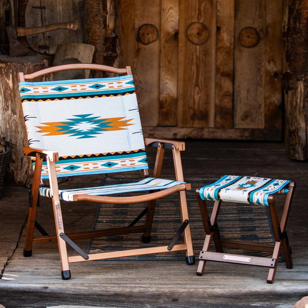 Wood Camping Chair - Aztec – Anifurry