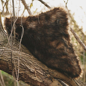 Wild Faux Fur Pillow Cover